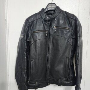 Men's Harley Davidson Leather Jacket Medium